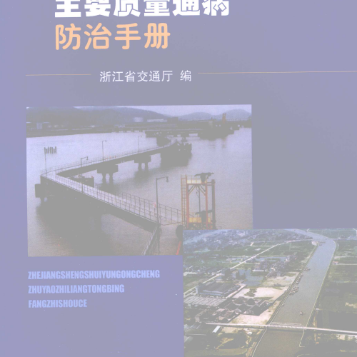 浙江省水运工程主要质量通病防治手册（浙江省交通厅编）2008