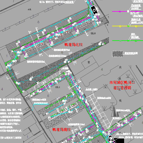 小区改造施工CAD