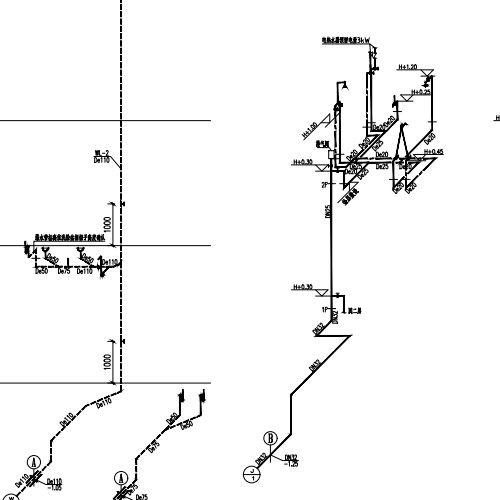 二层小楼的水路