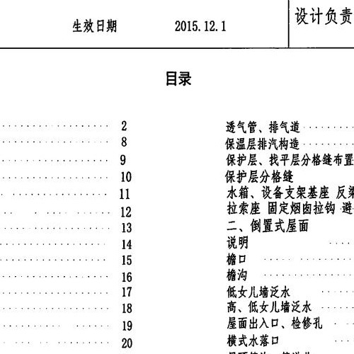 中南标 15ZJ201 平屋面